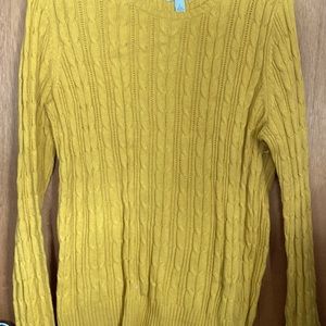 St. John Bay size large mustard yellow